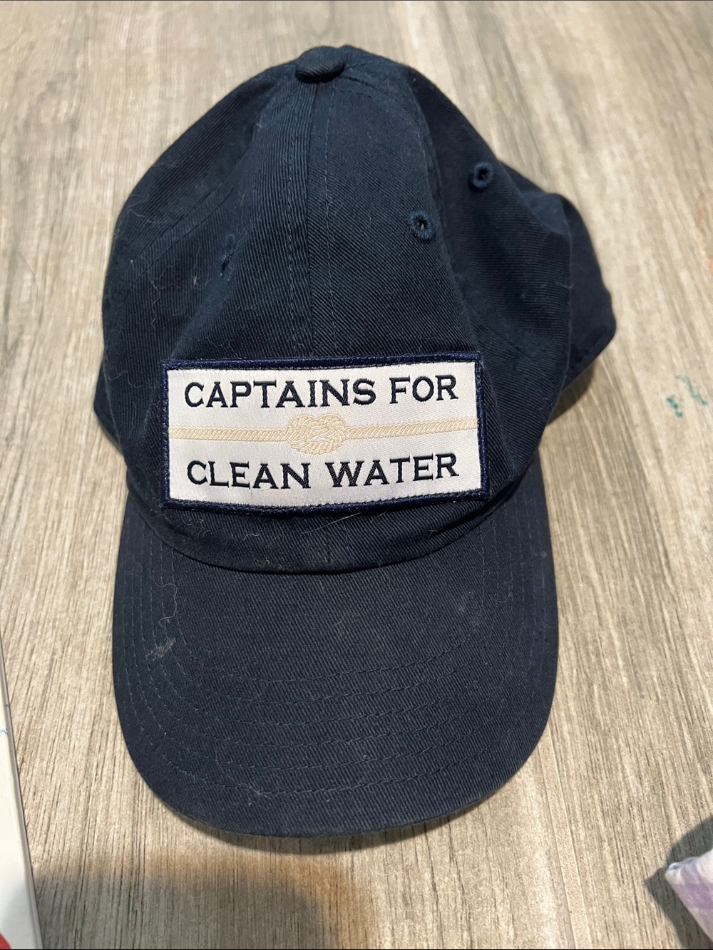 Captains For Clean Water Navy Baseball Cap
